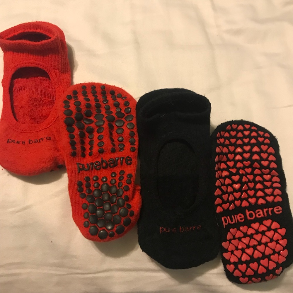 Pure Barre Mary Jane Sticky Socks Bundle